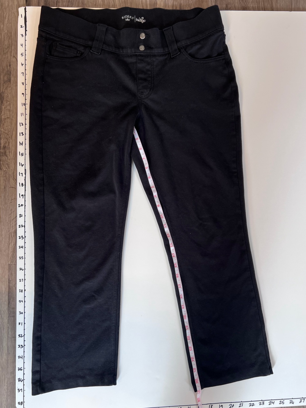 Riders by Lee Black Flare Jeans